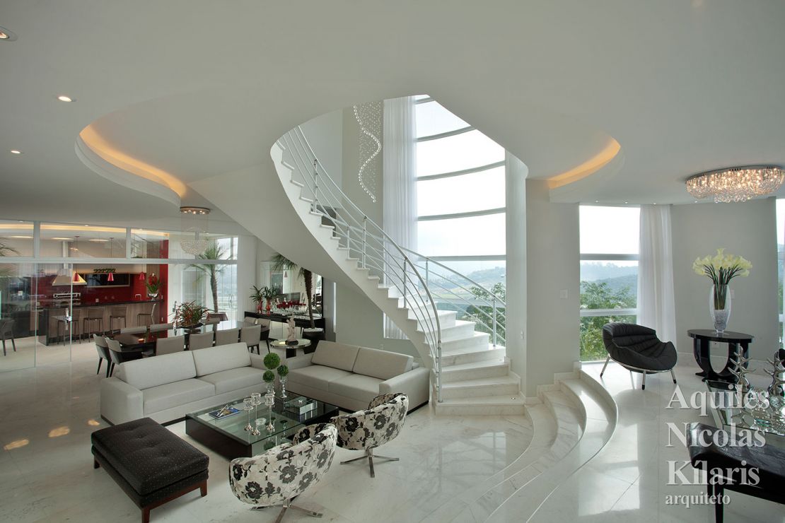 Arquiteto - Aquiles NÃcolas KÃlaris - Projetos Residenciais - Casa Tamboré