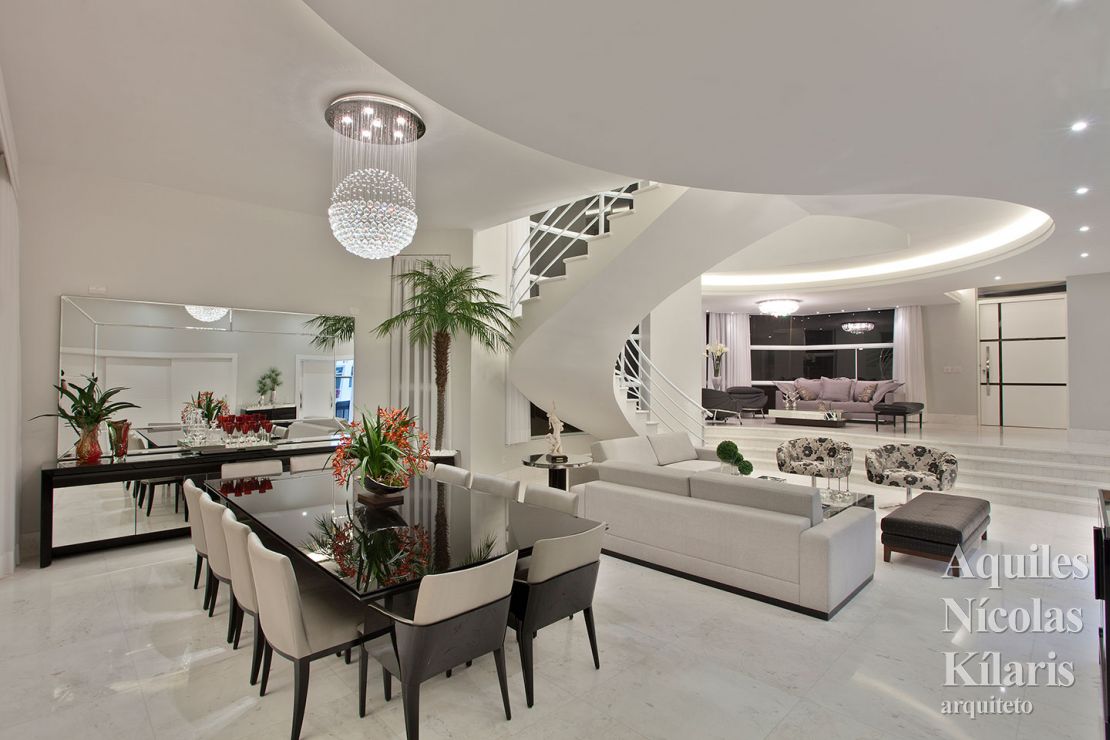 Arquiteto - Aquiles NÃcolas KÃlaris - Projetos Residenciais - Casa Tamboré