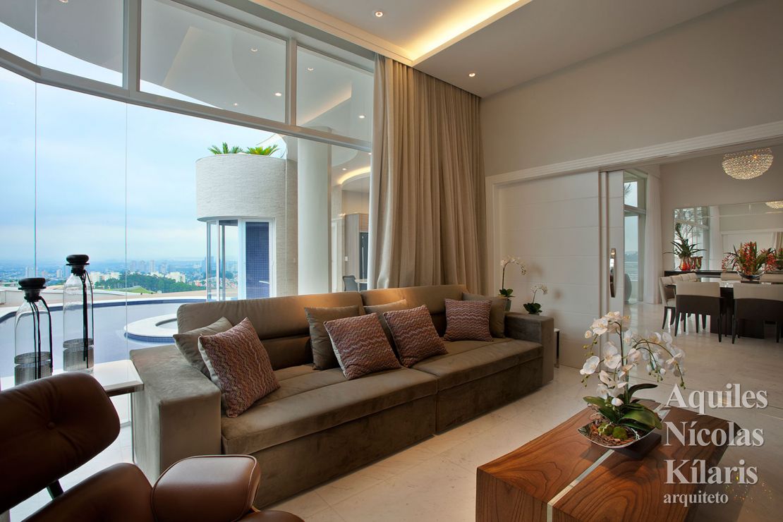 Arquiteto - Aquiles NÃcolas KÃlaris - Projetos Residenciais - Casa Tamboré