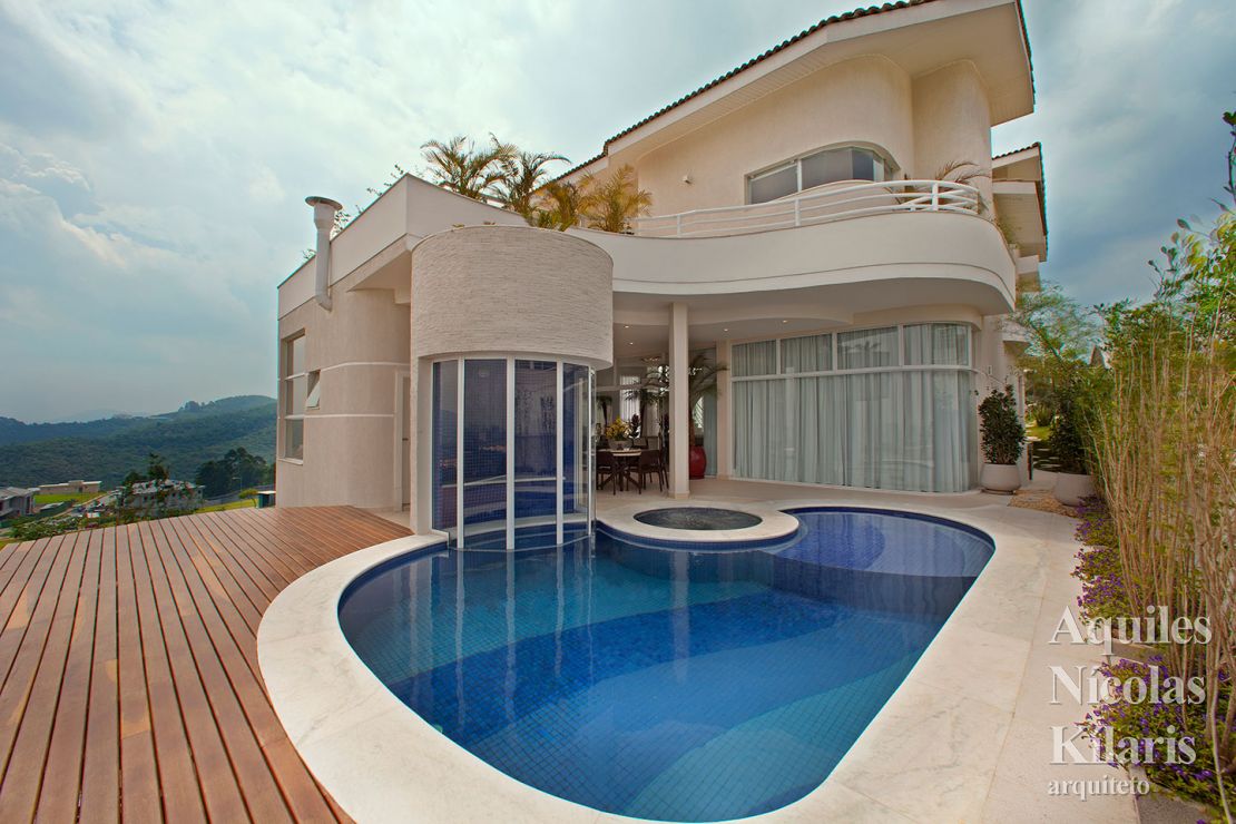 Arquiteto - Aquiles NÃcolas KÃlaris - Projetos Residenciais - Casa Tamboré