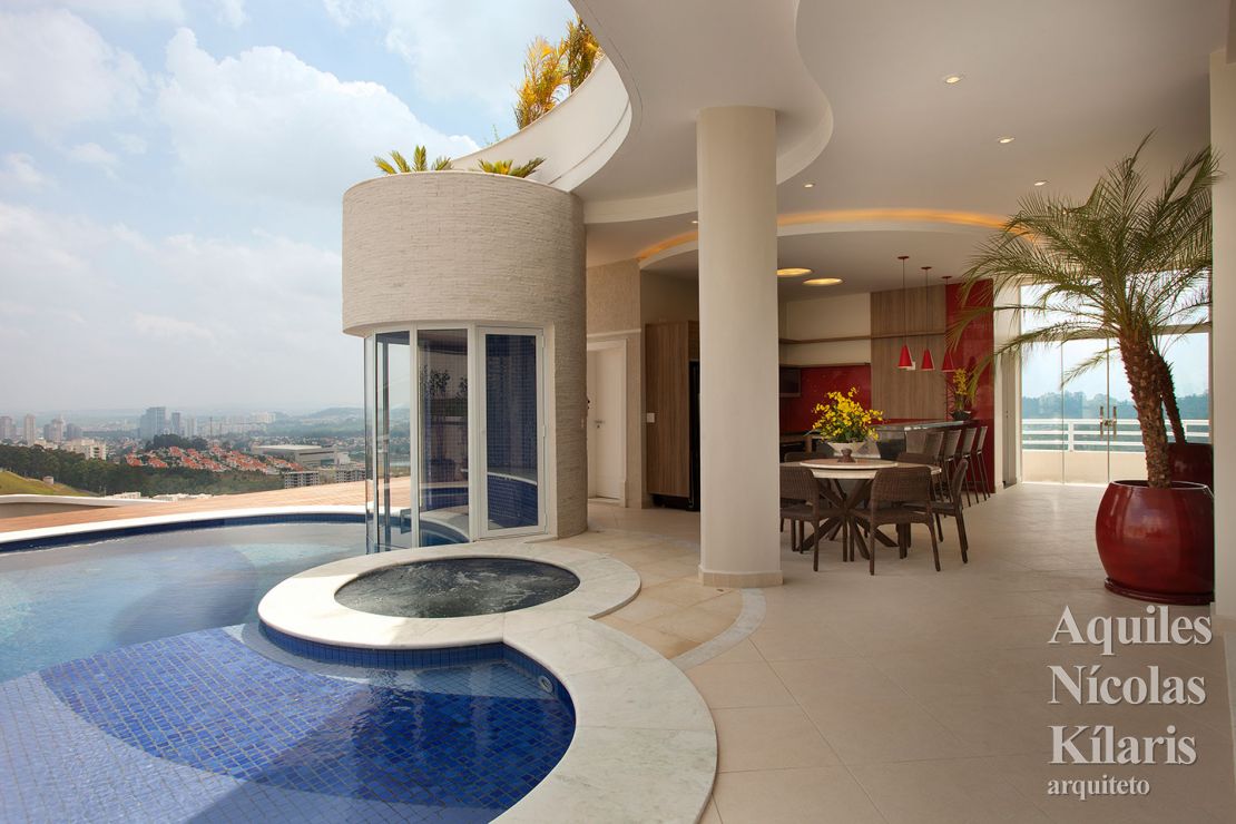 Arquiteto - Aquiles NÃcolas KÃlaris - Projetos Residenciais - Casa Tamboré