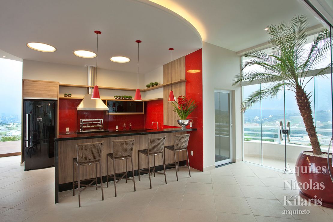 Arquiteto - Aquiles NÃcolas KÃlaris - Projetos Residenciais - Casa Tamboré