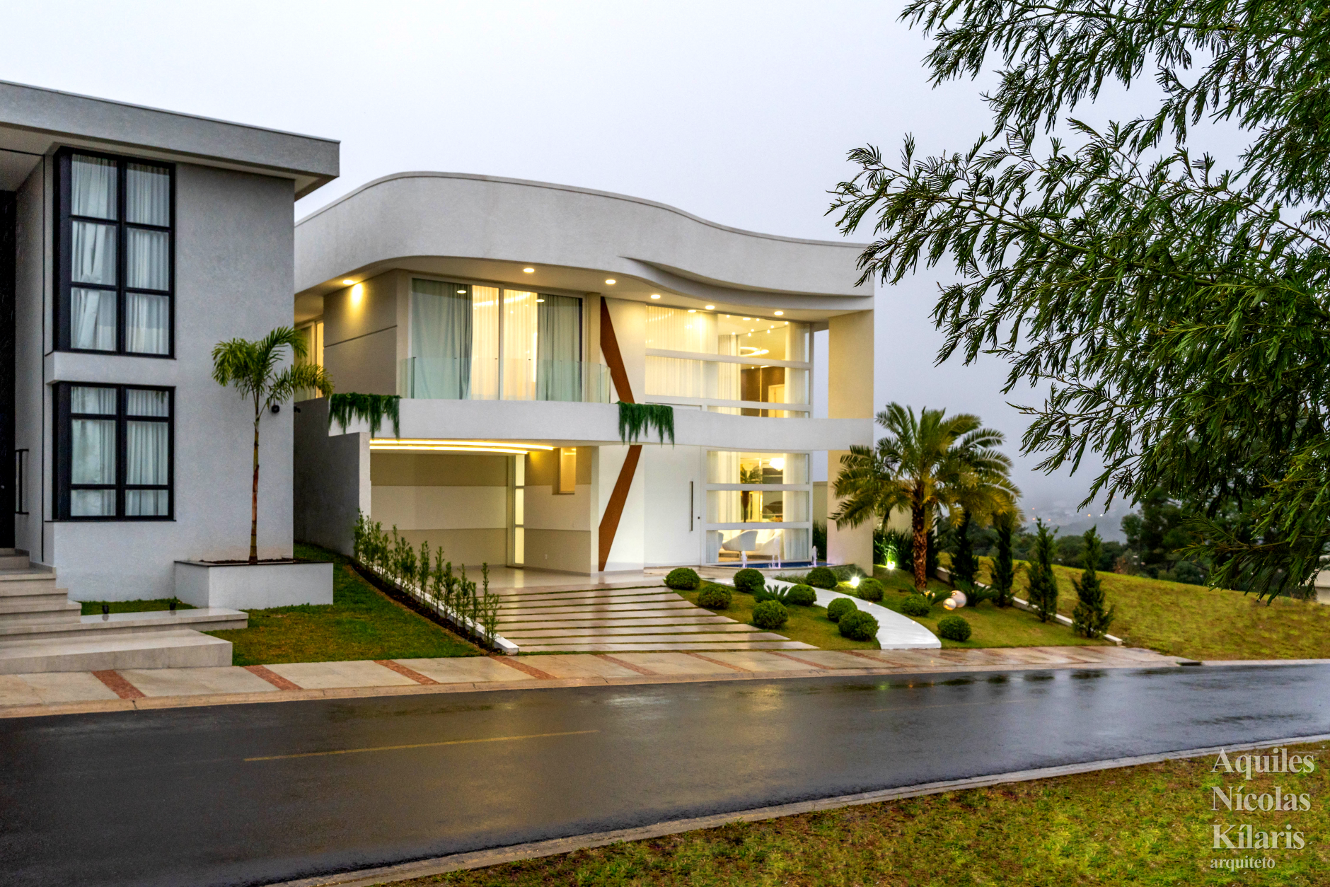 Arquiteto - Aquiles NÃ­colas KÃ­laris - Projetos Residenciais - Casa Ponta Grossa