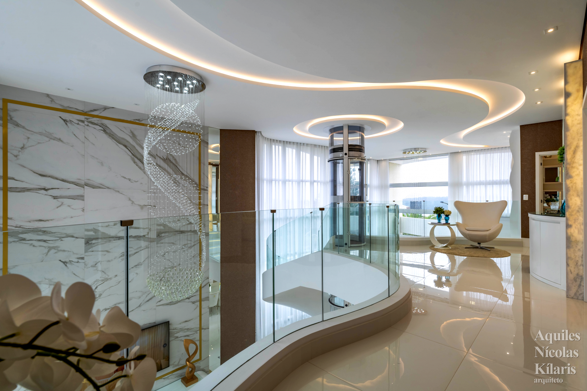 Arquiteto - Aquiles NÃ­colas KÃ­laris - Projetos Residenciais - Casa Ponta Grossa