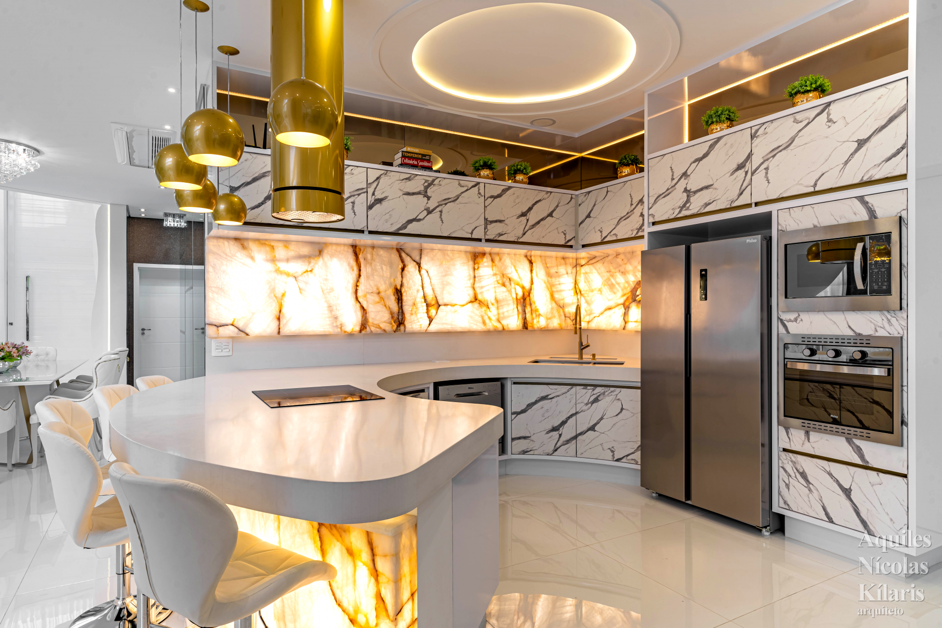 Arquiteto - Aquiles NÃ­colas KÃ­laris - Projetos Residenciais - Casa Ponta Grossa