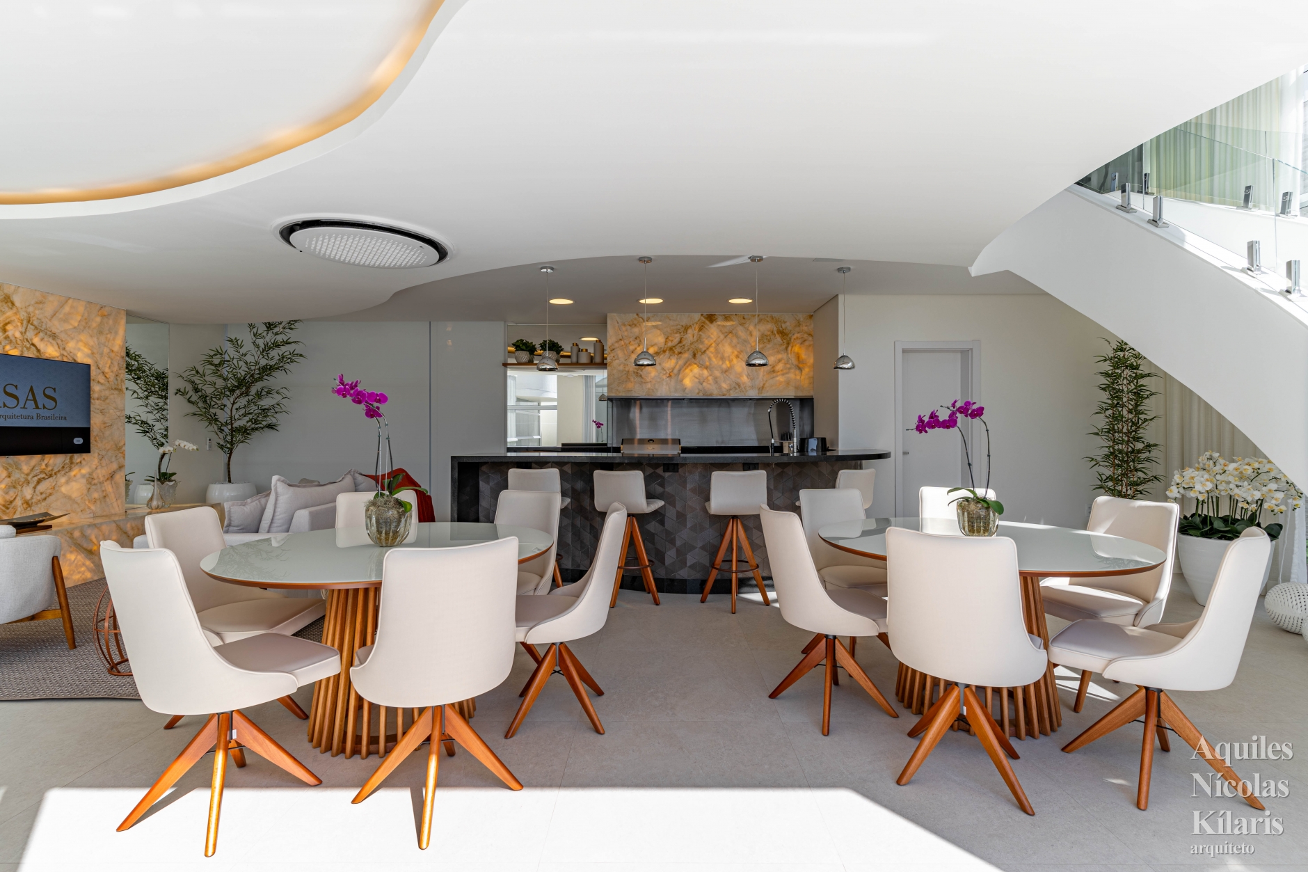 Arquiteto - Aquiles NÃ­colas KÃ­laris - Projetos Residenciais - Casa Aspen