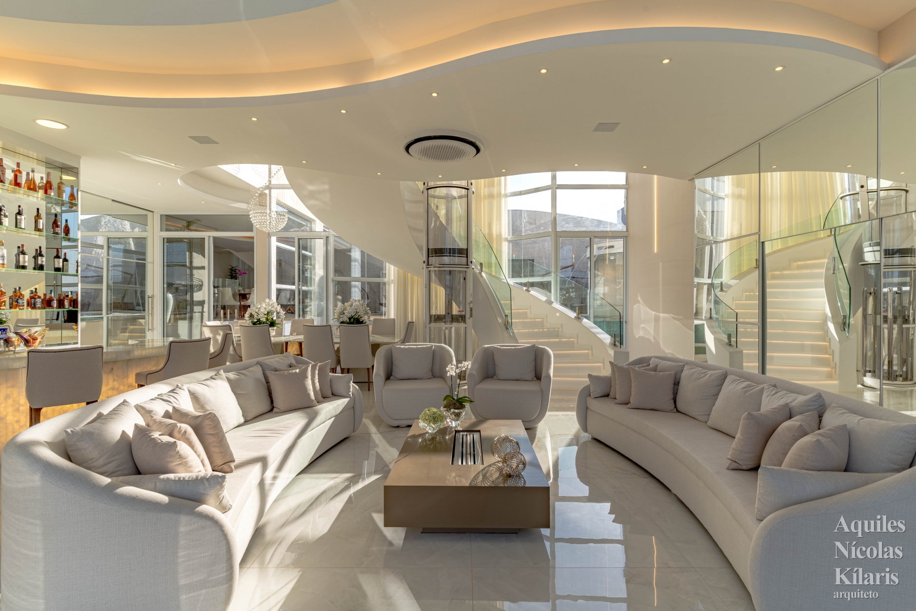 Arquiteto - Aquiles NÃ­colas KÃ­laris - Projetos Residenciais - Casa Aspen