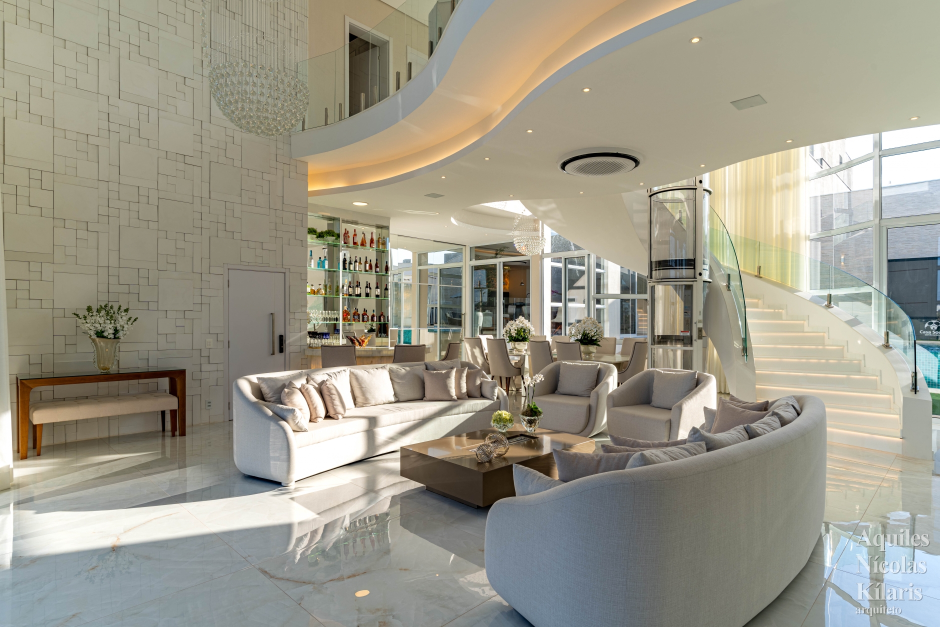 Arquiteto - Aquiles NÃ­colas KÃ­laris - Projetos Residenciais - Casa Aspen