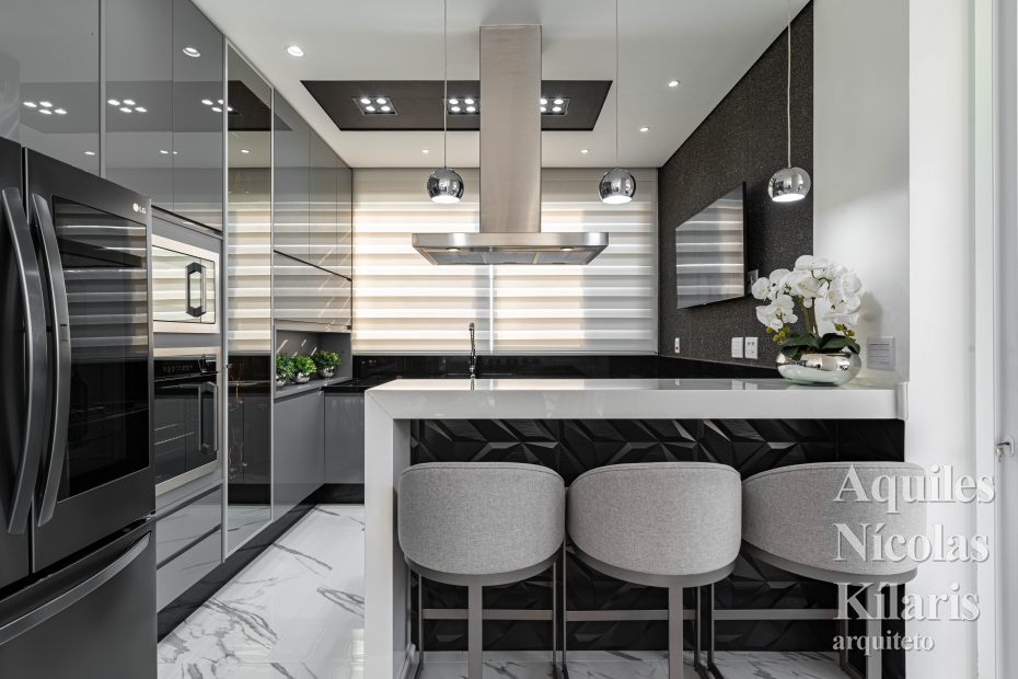 Arquiteto - Aquiles NÃ­colas KÃ­laris - Projetos Residenciais - Casa Metropolitan