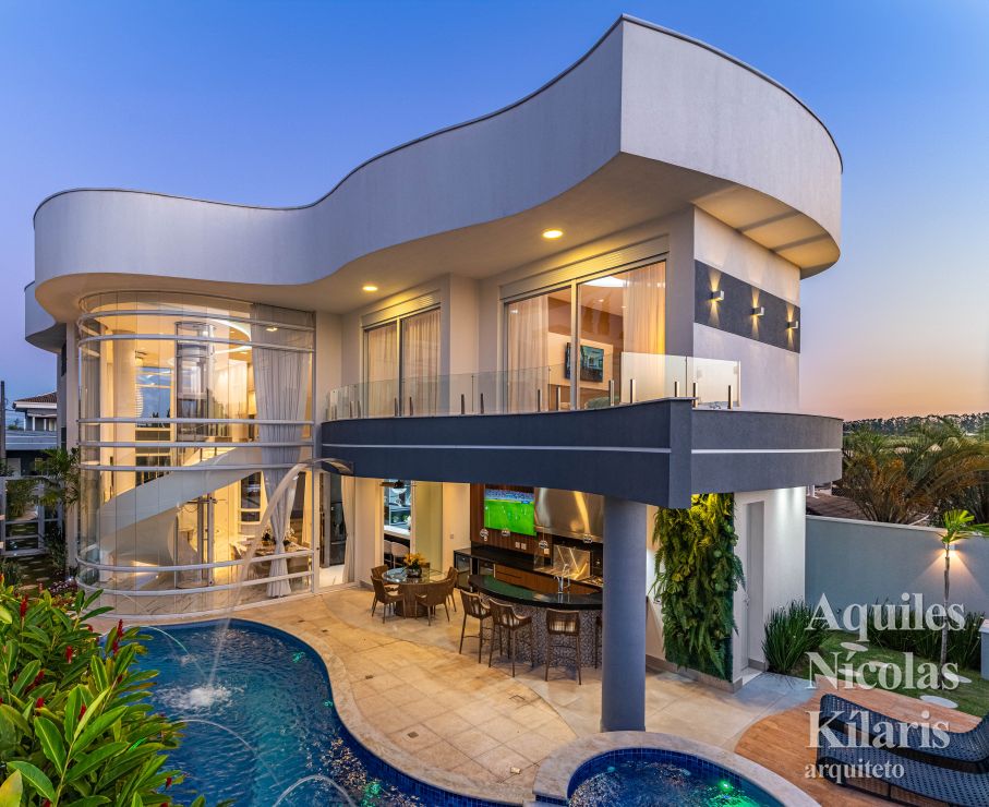 Arquiteto - Aquiles NÃ­colas KÃ­laris - Projetos Residenciais - Casa Metropolitan