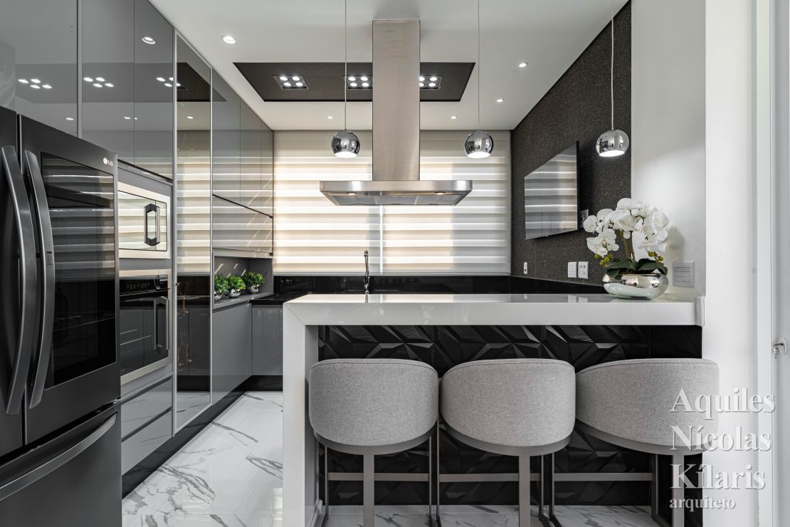 Arquiteto - Aquiles NÃ­colas KÃ­laris - Projetos Residenciais - Casa Metropolitan