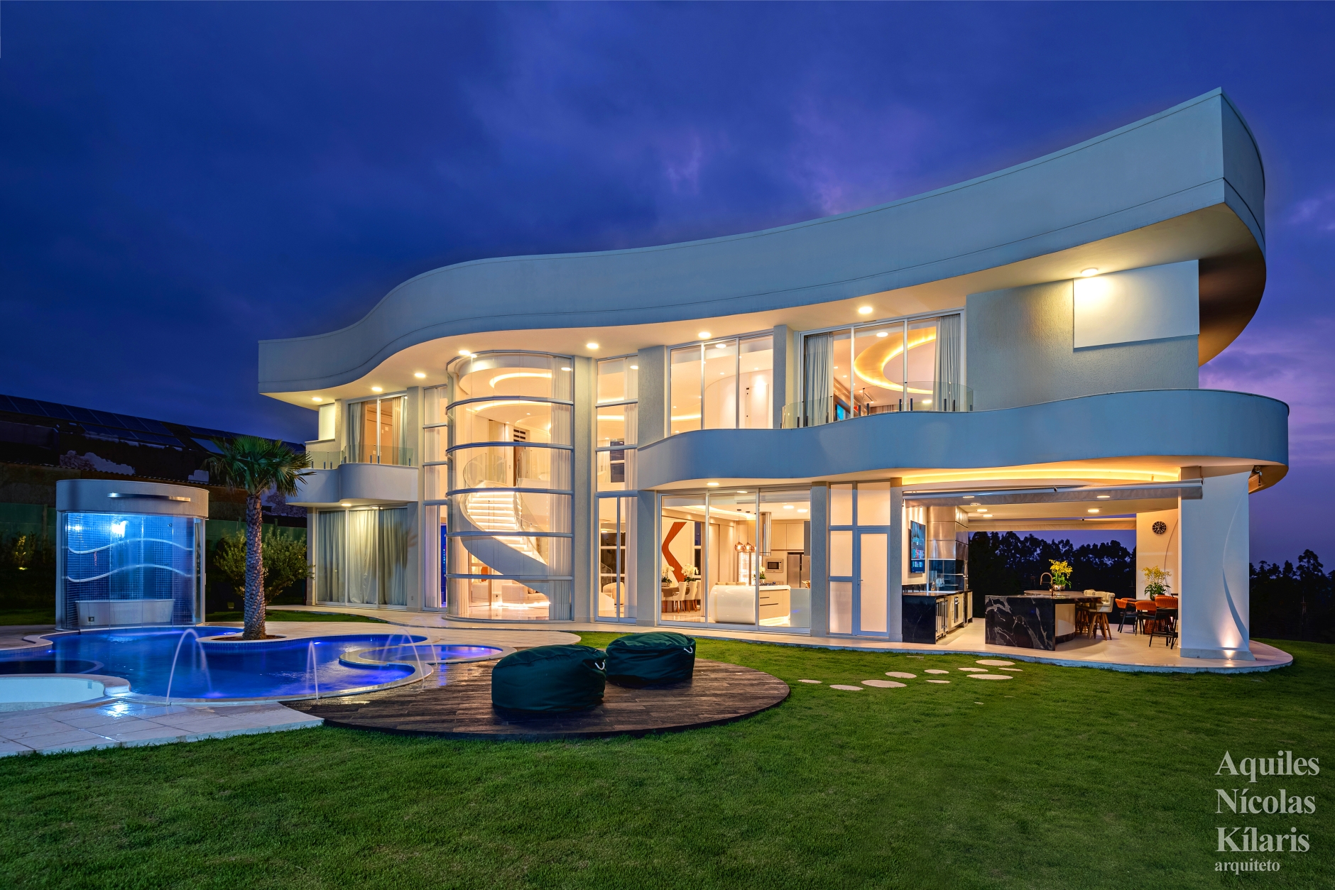 Arquiteto - Aquiles NÃ­colas KÃ­laris - Projetos Residenciais - Casa Paloza