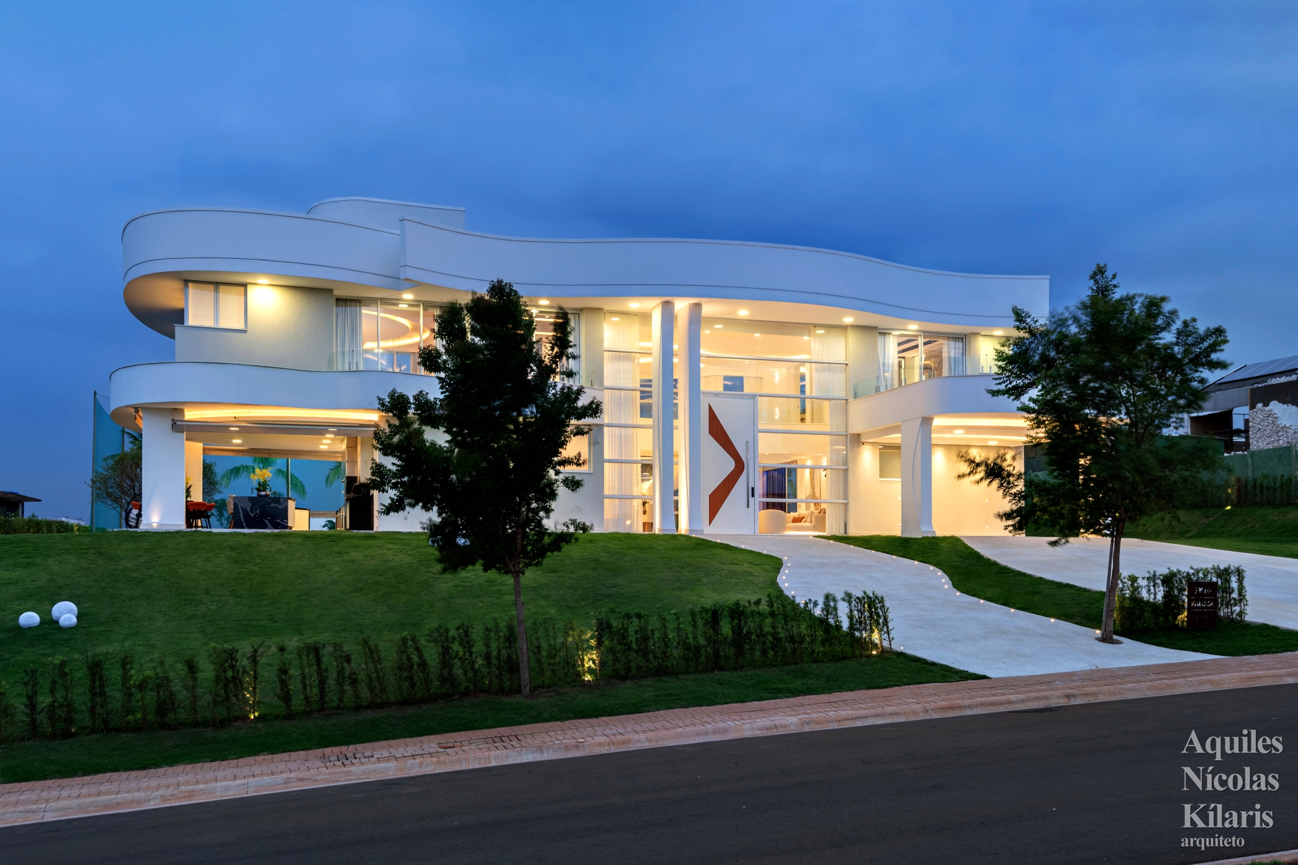 Arquiteto - Aquiles NÃ­colas KÃ­laris - Projetos Residenciais - Casa Paloza
