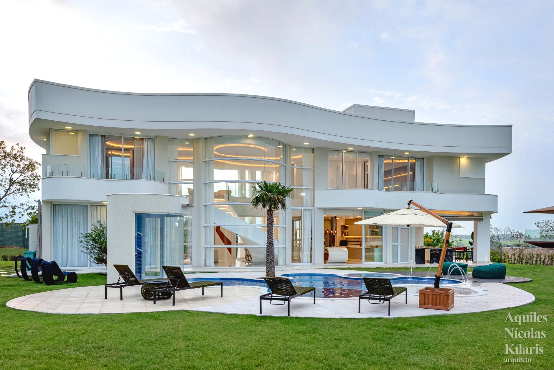 Arquiteto - Aquiles NÃ­colas KÃ­laris - Projetos Residenciais - Casa Paloza