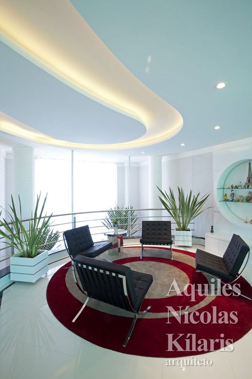 Arquiteto - Aquiles NÃcolas KÃlaris - Residential Projects - Curved Houses in the Neoclassical