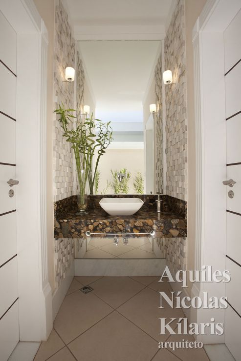 Arquiteto - Aquiles NÃcolas KÃlaris - Residential Projects - Curved Houses in the Neoclassical