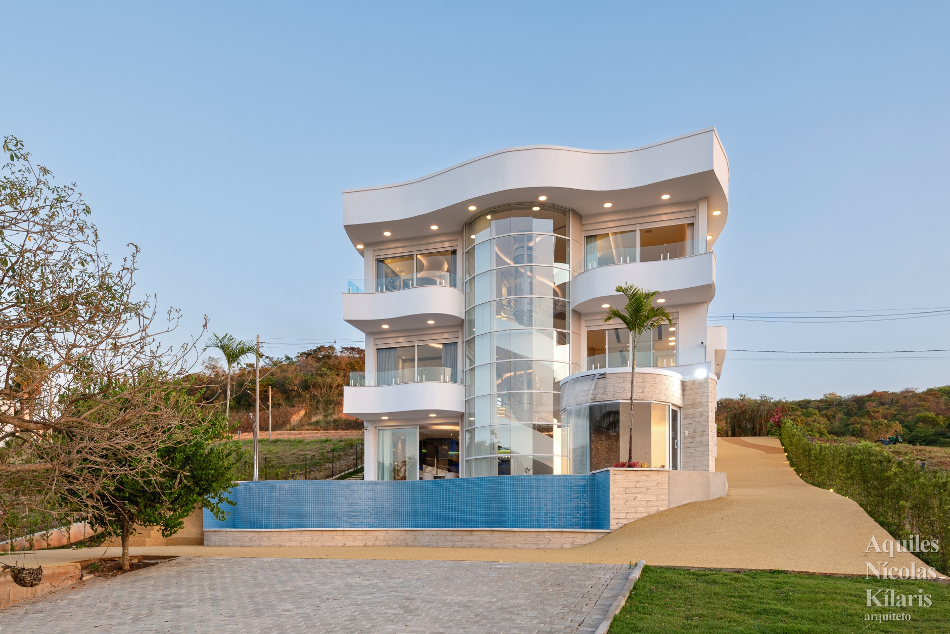 Arquiteto - Aquiles NÃ­colas KÃ­laris - Residential Projects - Valle House