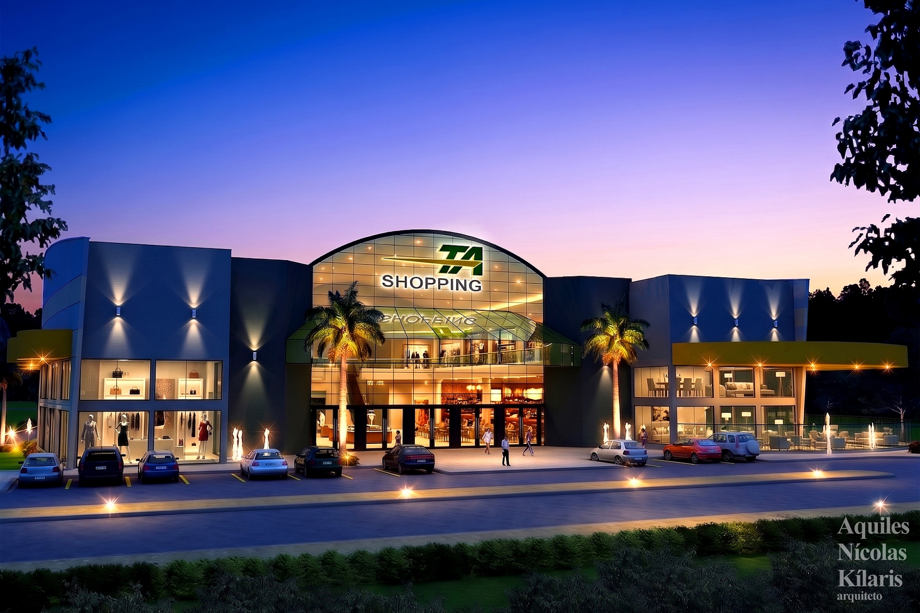 Arquiteto - Aquiles NÃ­colas KÃ­laris - Corporate Projects - TA Shopping