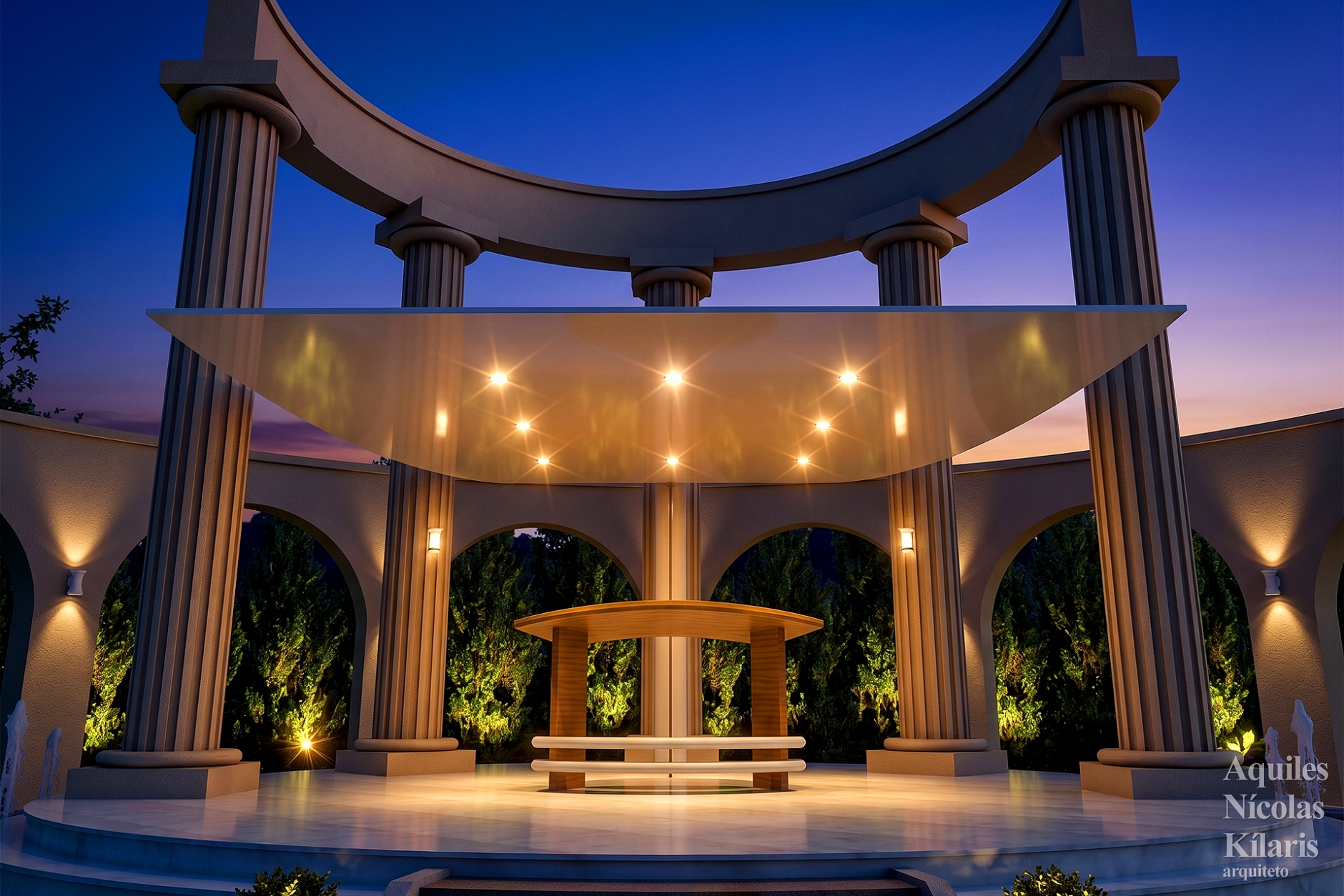 Arquiteto - Aquiles NÃ­colas KÃ­laris - Corporate Projects - Cerimonial de festas