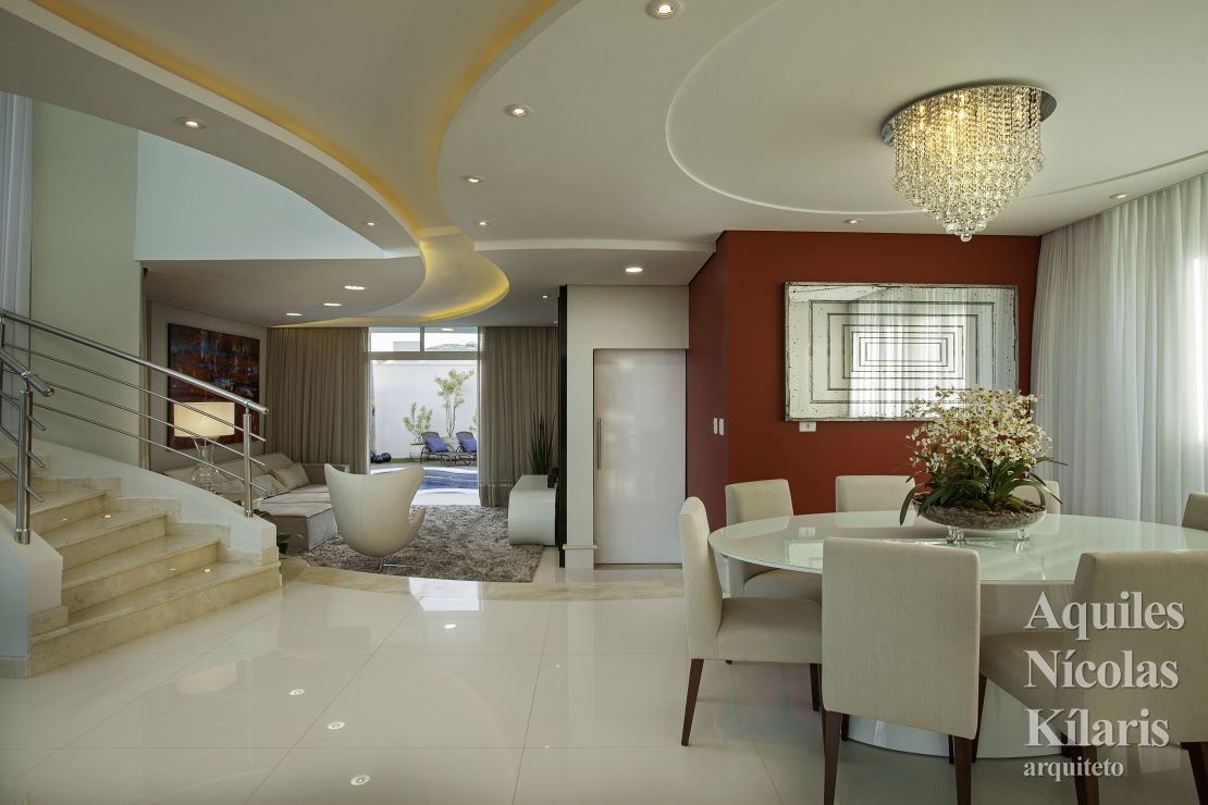 Arquiteto - Aquiles NÃ­colas KÃ­laris - Projetos Residenciais - Casa Damha