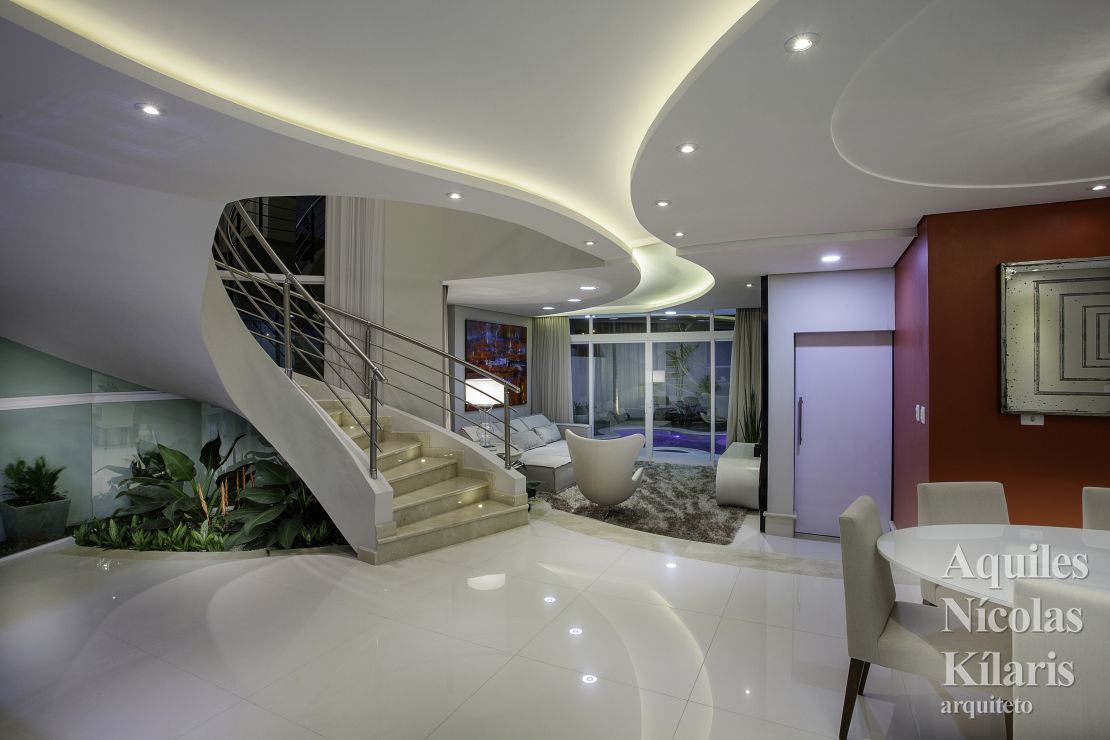 Arquiteto - Aquiles NÃ­colas KÃ­laris - Projetos Residenciais - Casa Damha