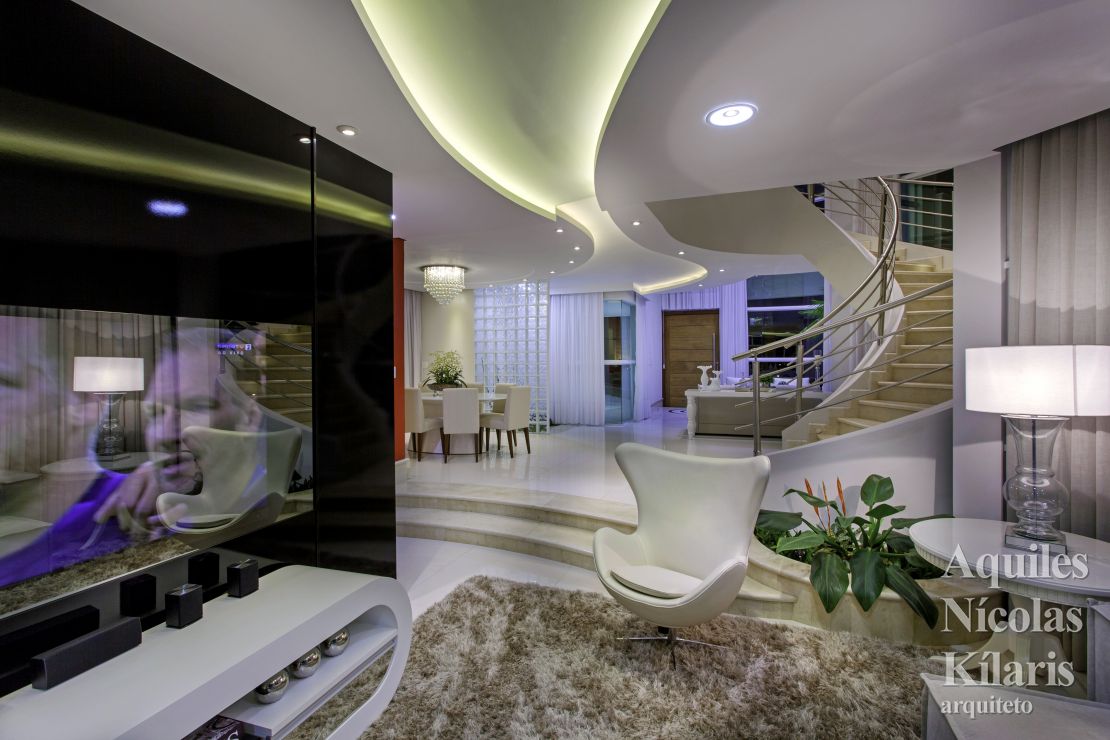 Arquiteto - Aquiles NÃ­colas KÃ­laris - Projetos Residenciais - Casa Damha