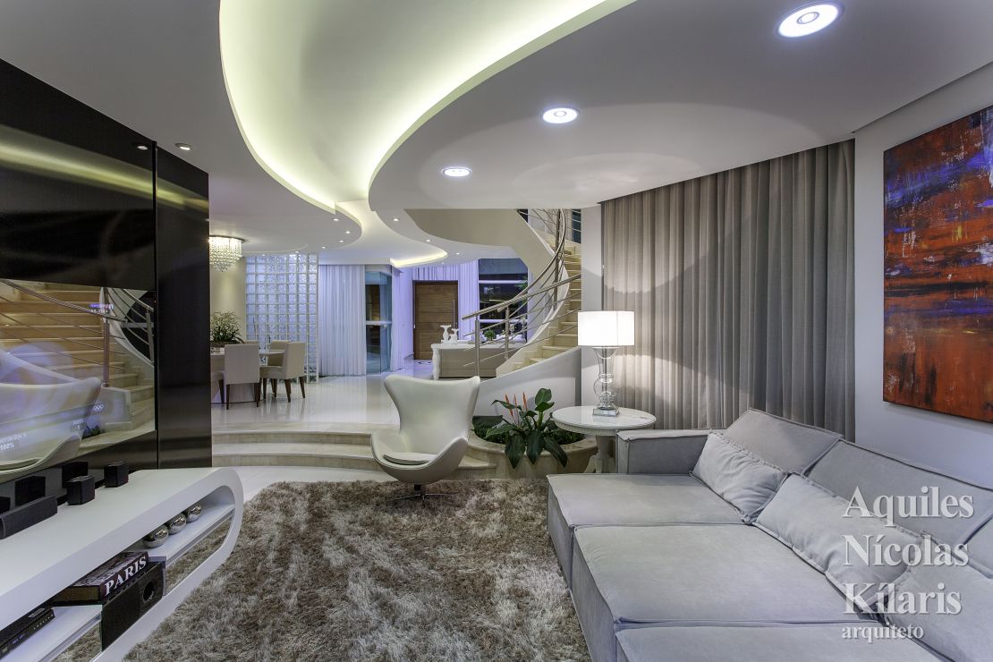 Arquiteto - Aquiles NÃ­colas KÃ­laris - Projetos Residenciais - Casa Damha