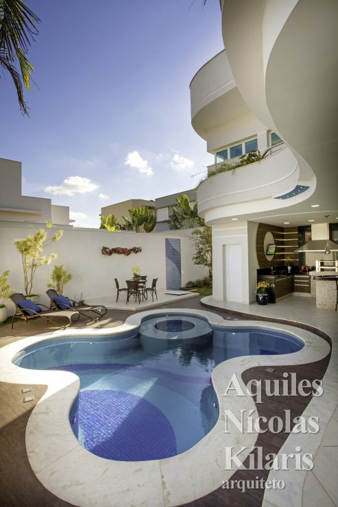 Arquiteto - Aquiles NÃ­colas KÃ­laris - Projetos Residenciais - Casa Damha