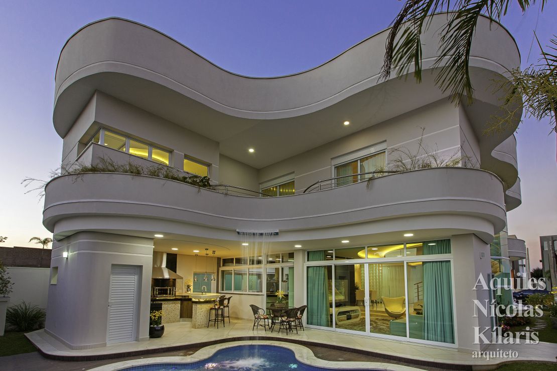 Arquiteto - Aquiles NÃ­colas KÃ­laris - Projetos Residenciais - Casa Damha