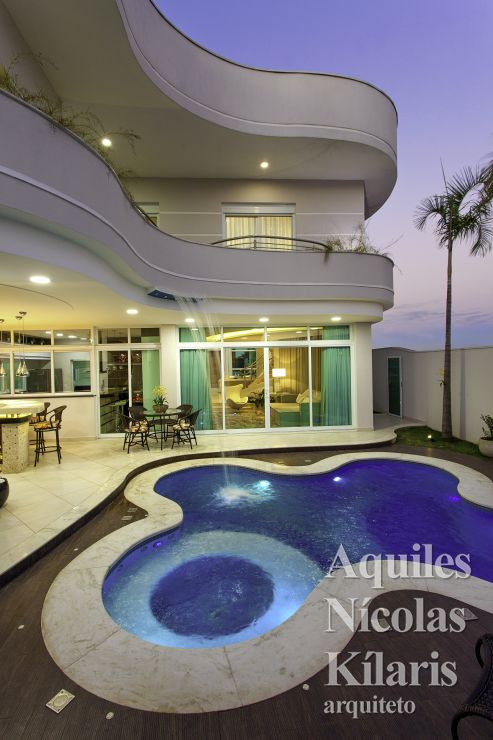 Arquiteto - Aquiles NÃ­colas KÃ­laris - Projetos Residenciais - Casa Damha