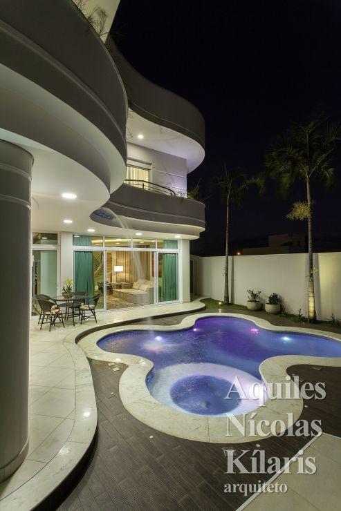 Arquiteto - Aquiles NÃ­colas KÃ­laris - Projetos Residenciais - Casa Damha