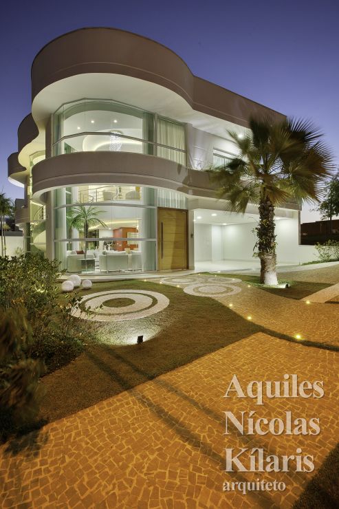 Arquiteto - Aquiles NÃ­colas KÃ­laris - Projetos Residenciais - Casa Damha