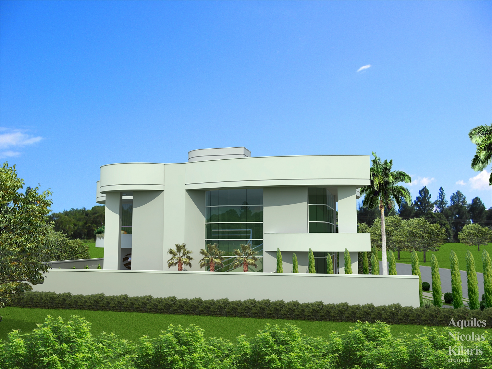 Arquiteto - Aquiles NÃ­colas KÃ­laris - Projetos Residenciais - Projeto Rio Branco - AC
