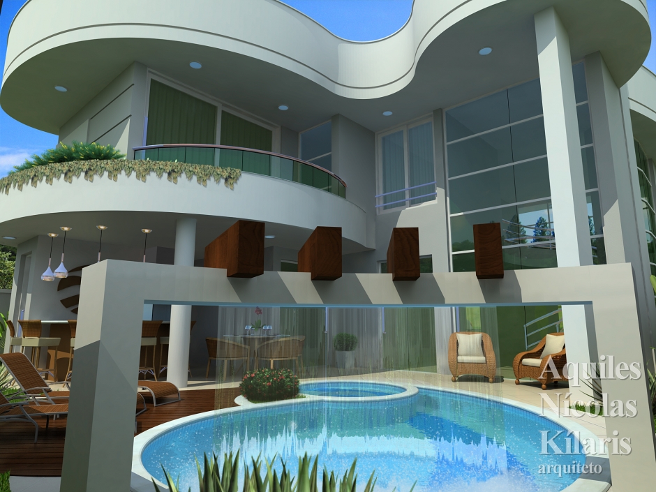 Arquiteto - Aquiles NÃ­colas KÃ­laris - Projetos Residenciais - Projeto Rio Branco - AC