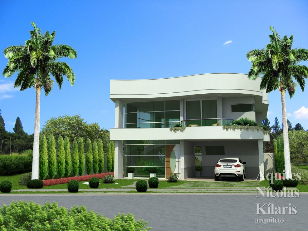 Arquiteto - Aquiles NÃ­colas KÃ­laris - Projetos Residenciais - Projeto Rio Branco - AC