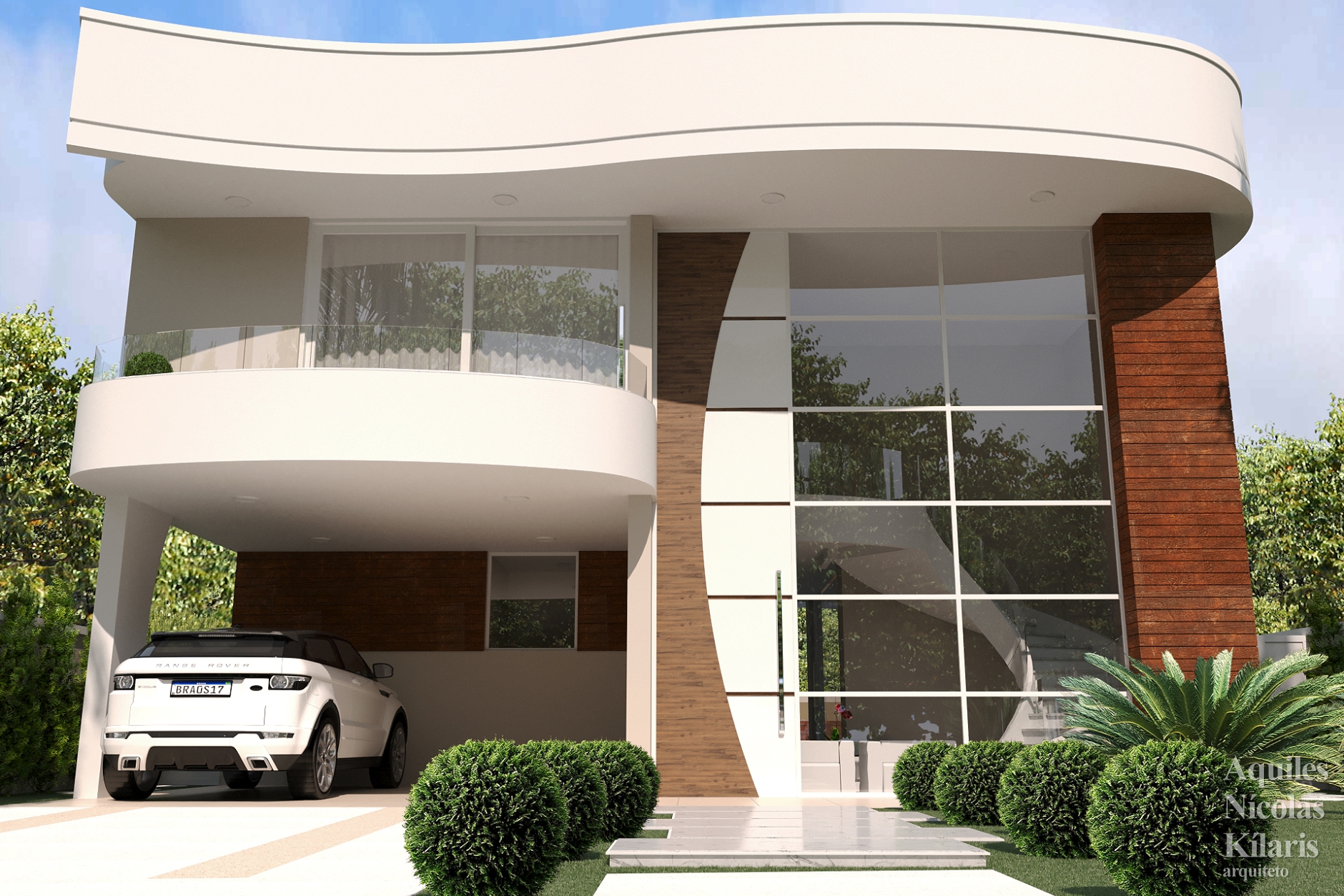 Arquiteto - Aquiles NÃ­colas KÃ­laris - Projetos Residenciais - Projeto Manaus II - AM 