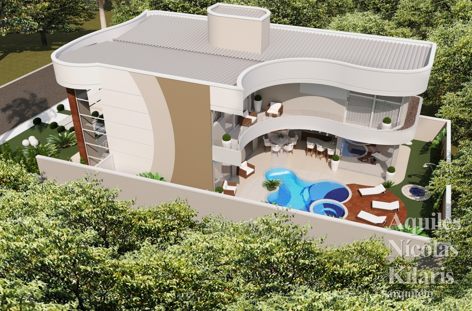 Arquiteto - Aquiles NÃ­colas KÃ­laris - Projetos Residenciais - Projeto Manaus II - AM 