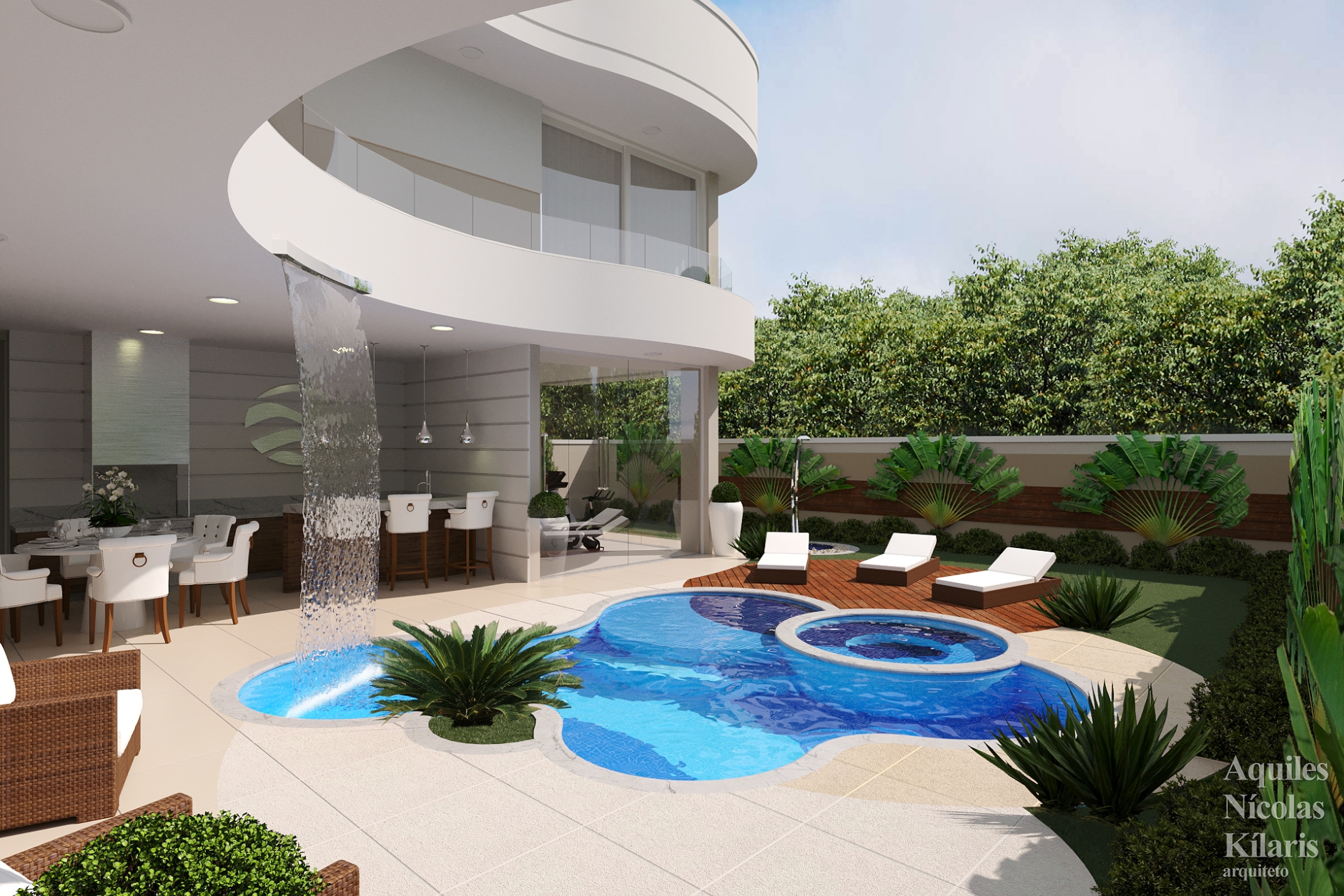 Arquiteto - Aquiles NÃ­colas KÃ­laris - Projetos Residenciais - Projeto Manaus II - AM 