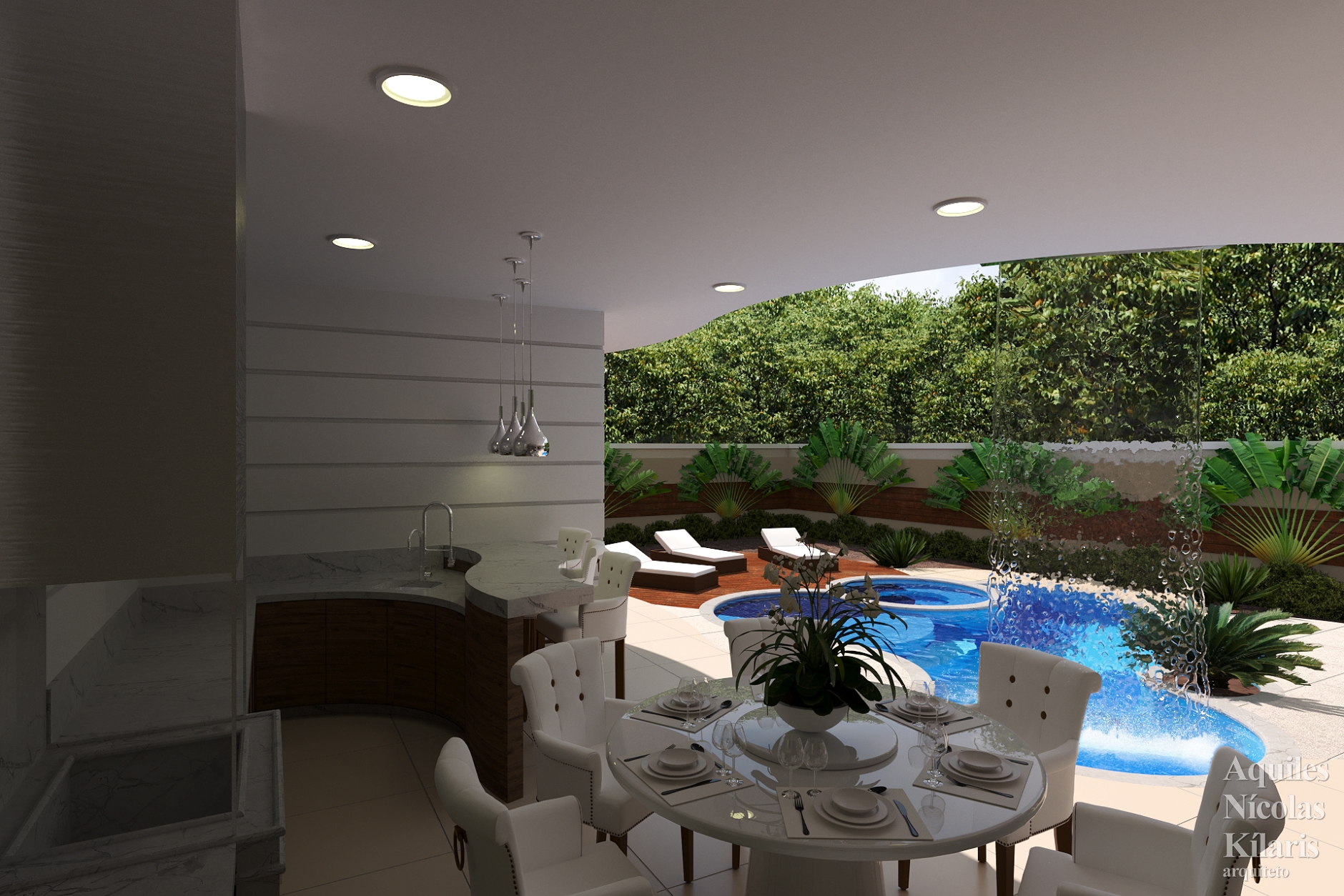 Arquiteto - Aquiles NÃ­colas KÃ­laris - Projetos Residenciais - Projeto Manaus II - AM 