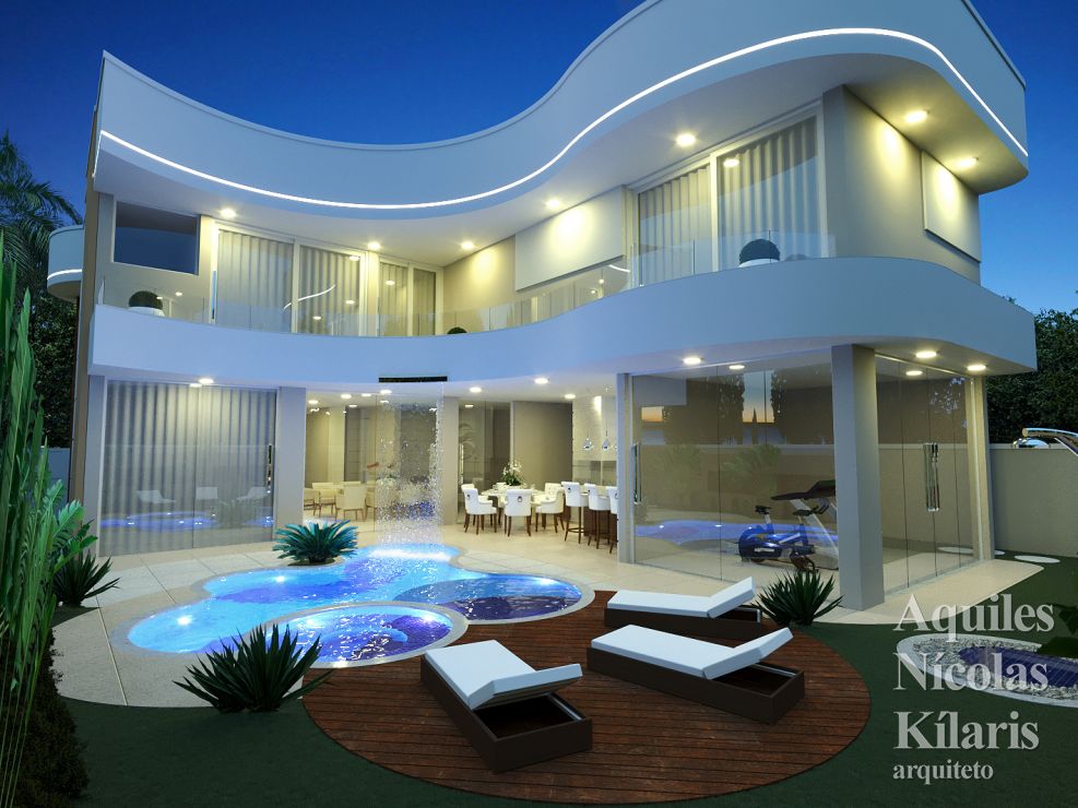 Arquiteto - Aquiles NÃ­colas KÃ­laris - Projetos Residenciais - Projeto Manaus II - AM 