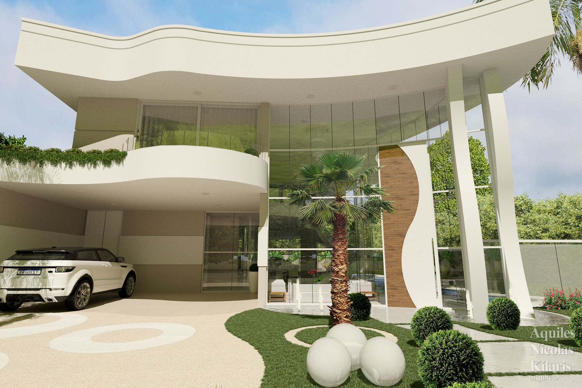 Arquiteto - Aquiles NÃ­colas KÃ­laris - Projetos Residenciais - Projeto Abaetetuba - PA