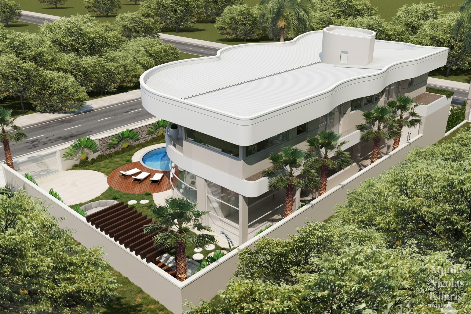 Arquiteto - Aquiles NÃ­colas KÃ­laris - Residential Projects - Projeto Abaetetuba - PA