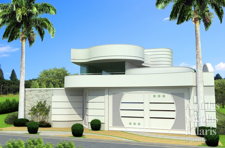 Arquiteto - Aquiles NÃ­colas KÃ­laris - Projetos Residenciais - Projeto Dianopolis - TO