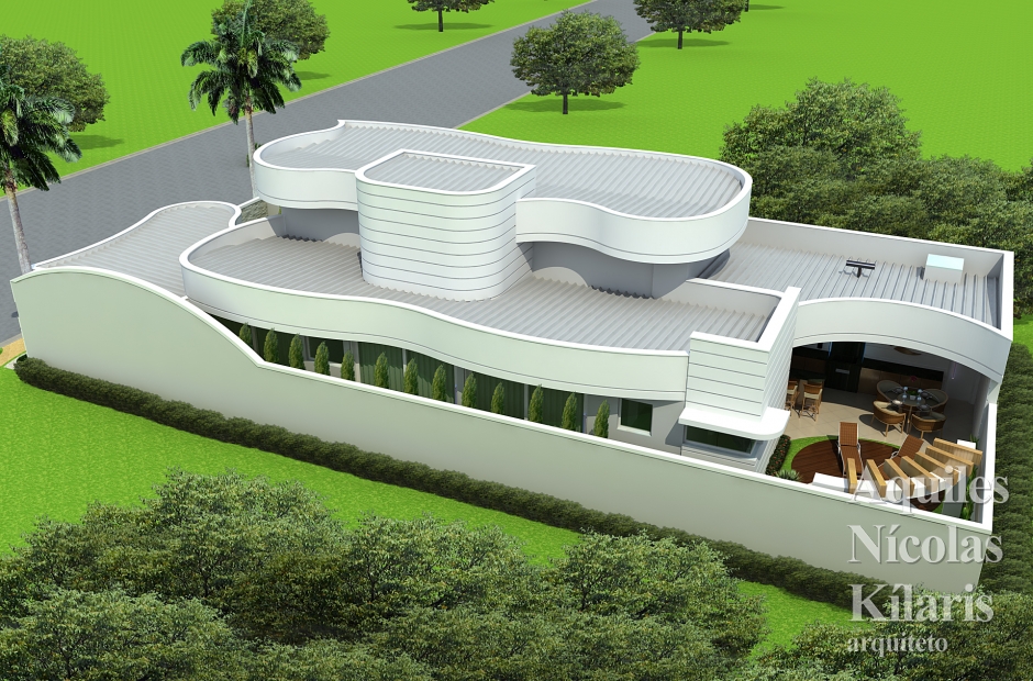 Arquiteto - Aquiles NÃ­colas KÃ­laris - Projetos Residenciais - Projeto Dianopolis - TO