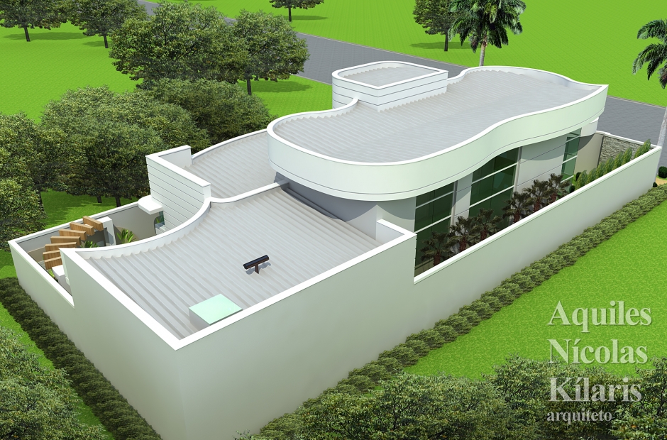 Arquiteto - Aquiles NÃ­colas KÃ­laris - Projetos Residenciais - Projeto Dianopolis - TO