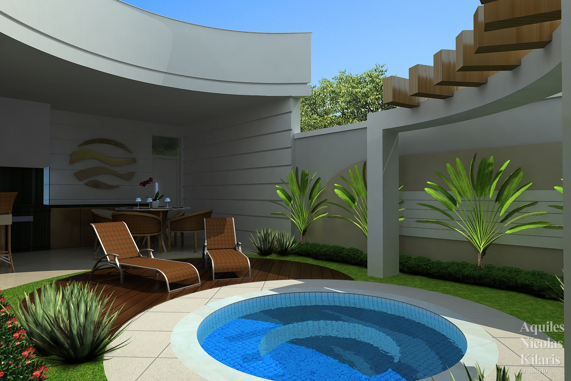 Arquiteto - Aquiles NÃ­colas KÃ­laris - Projetos Residenciais - Projeto Dianopolis - TO