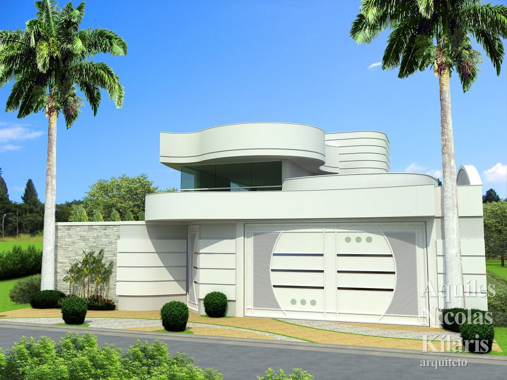 Arquiteto - Aquiles NÃ­colas KÃ­laris - Projetos Residenciais - Projeto Dianopolis - TO