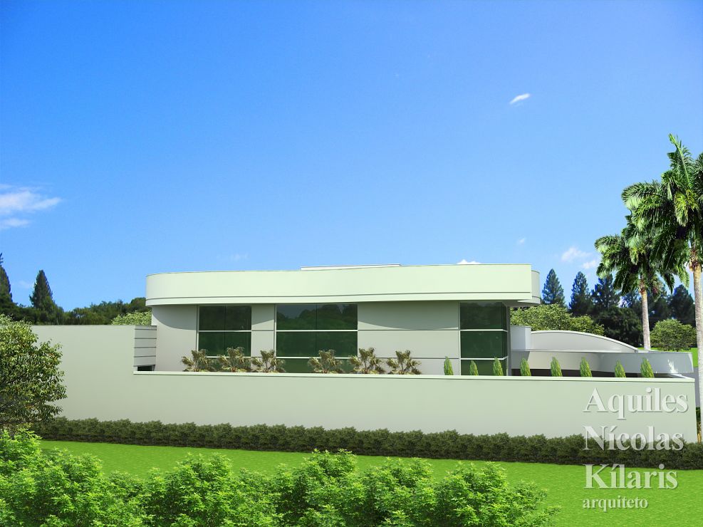 Arquiteto - Aquiles NÃ­colas KÃ­laris - Projetos Residenciais - Projeto Dianopolis - TO
