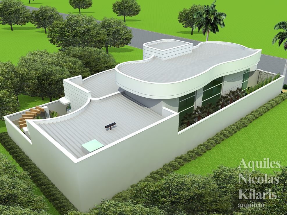 Arquiteto - Aquiles NÃ­colas KÃ­laris - Projetos Residenciais - Projeto Dianopolis - TO