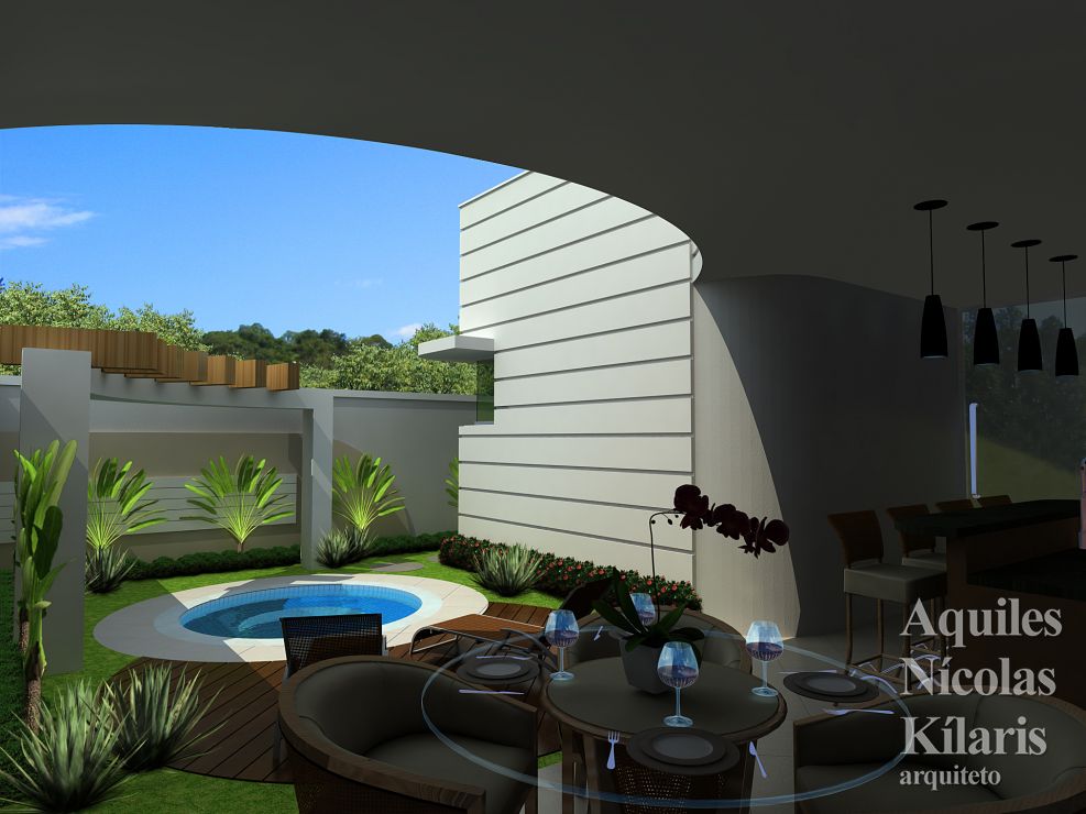 Arquiteto - Aquiles NÃ­colas KÃ­laris - Projetos Residenciais - Projeto Dianopolis - TO